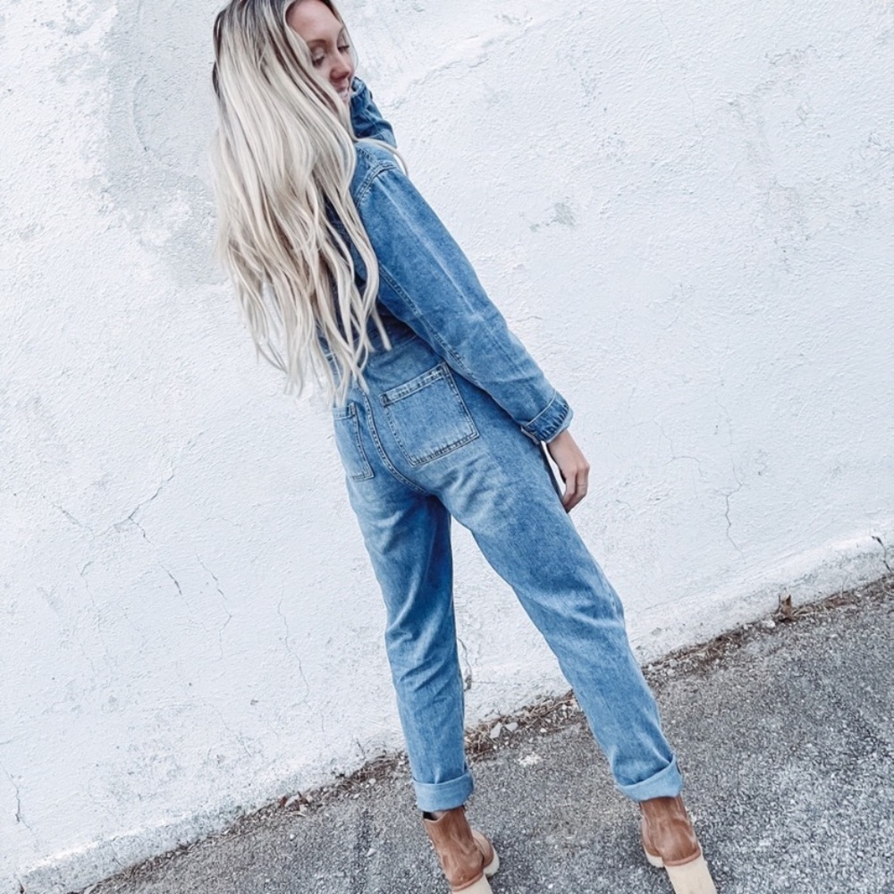 Denim Jumpsuit-Nwt